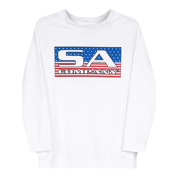 Men's Slim - Fit Printed Floral Casual Shirts in Pastel Colors for a Spring - Inspired VibeKids Performance Long Sleeve Shirt | White | Stars & Pinstripes Men's Slim - Fit Printed Floral Casual Shirts in Pastel Colors for a Spring - Inspired VibeKids Performance Long Sleeve Shirt | White | Stars & Pinstripes