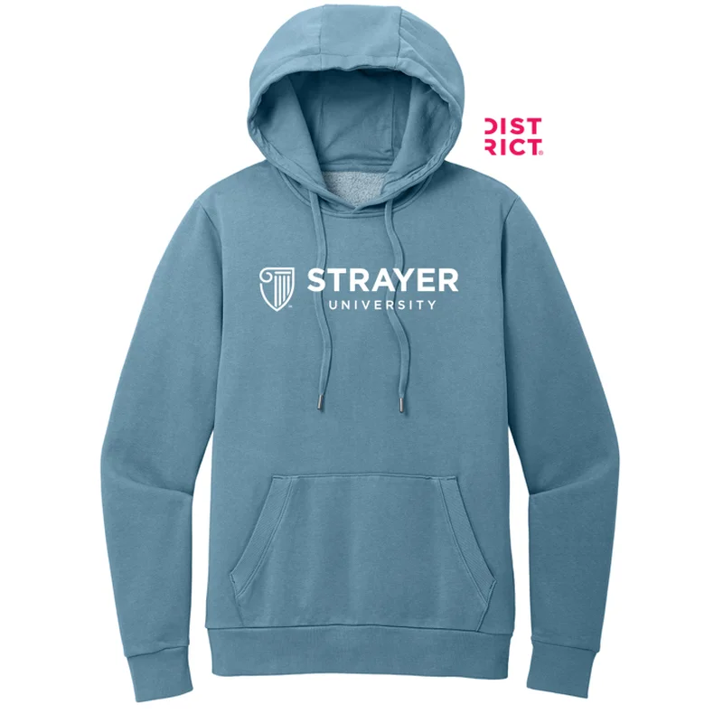 Men's Wrinkle - Resistant Polyester Blend Casual Shirts for Easy Travel and MaintenanceSTRAYER District Wash™ Fleece Hoodie - Dusk Blue Men's Wrinkle - Resistant Polyester Blend Casual Shirts for Easy Travel and MaintenanceSTRAYER District Wash™ Fleece Hoodie - Dusk Blue