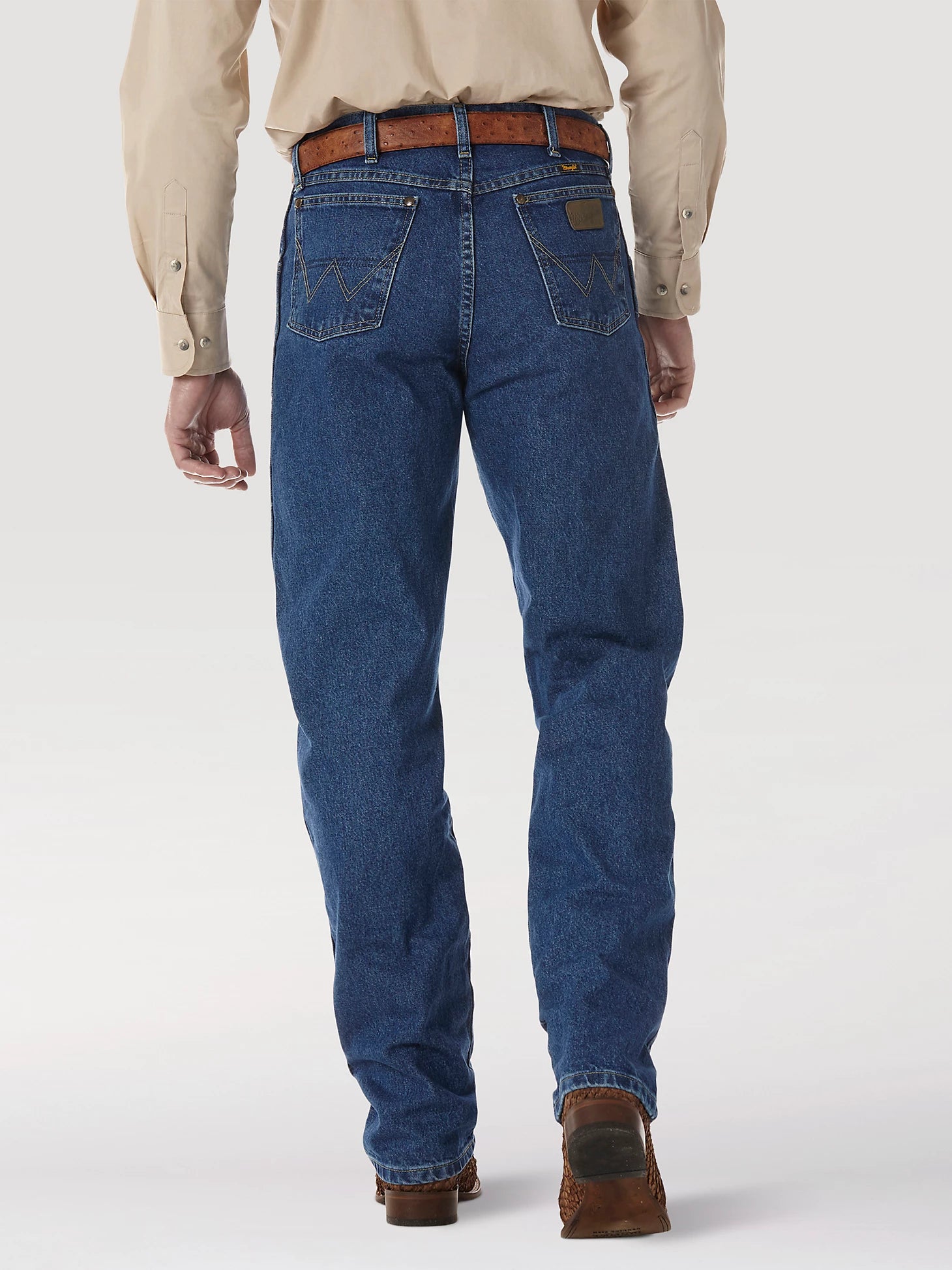 Men's Long - Line Oversized Casual Shirts in Dark Gray for a Relaxed and Modern LookMen's Wrangler George Strait Cowboy Cut Relaxed Fit Jean #31MGSHD (Tall)