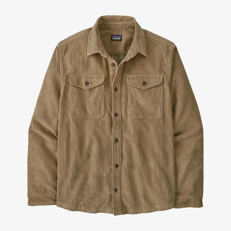 Men's Shearling - Lined Collar Casual Shirts in Brown for a Rustic and Warm AppealM's Corduroy Shirt Men's Shearling - Lined Collar Casual Shirts in Brown for a Rustic and Warm AppealM's Corduroy Shirt