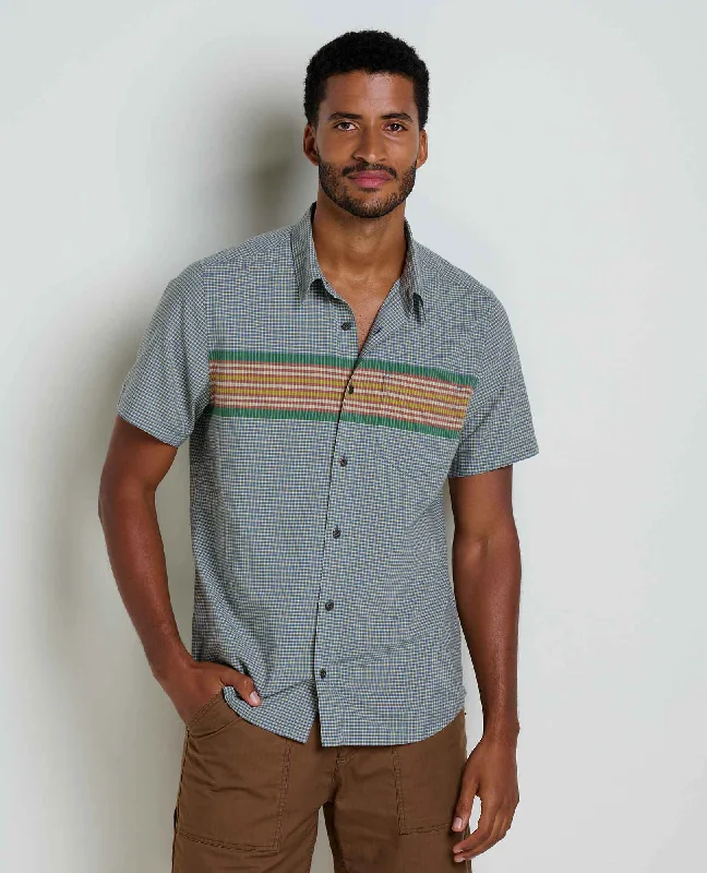 Men's Tailored Fit Checkered Casual Shirts in Multicolor for a Smart - Casual EnsembleAirscape Short Sleeve Shirt Men's Tailored Fit Checkered Casual Shirts in Multicolor for a Smart - Casual EnsembleAirscape Short Sleeve Shirt