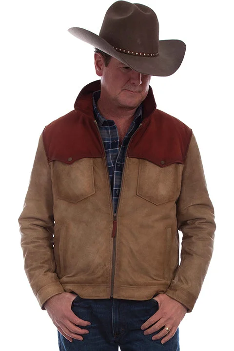 Plus Size Men's Striped Chambray Casual Shirts with a Spread Collar for a Preppy AppearanceMen's Scully Leather Jacket #2026-82 Plus Size Men's Striped Chambray Casual Shirts with a Spread Collar for a Preppy AppearanceMen's Scully Leather Jacket #2026-82