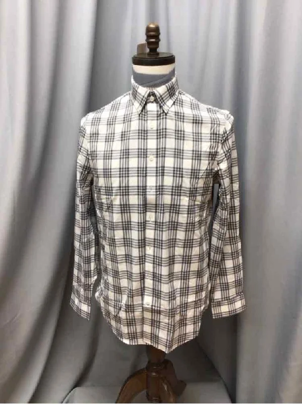 Men's Button - Down Oxford Casual Shirts in Crisp White for a Classic and Versatile StyleSIZE SMALL EXPRESS Men's SHIRTS Men's Button - Down Oxford Casual Shirts in Crisp White for a Classic and Versatile StyleSIZE SMALL EXPRESS Men's SHIRTS