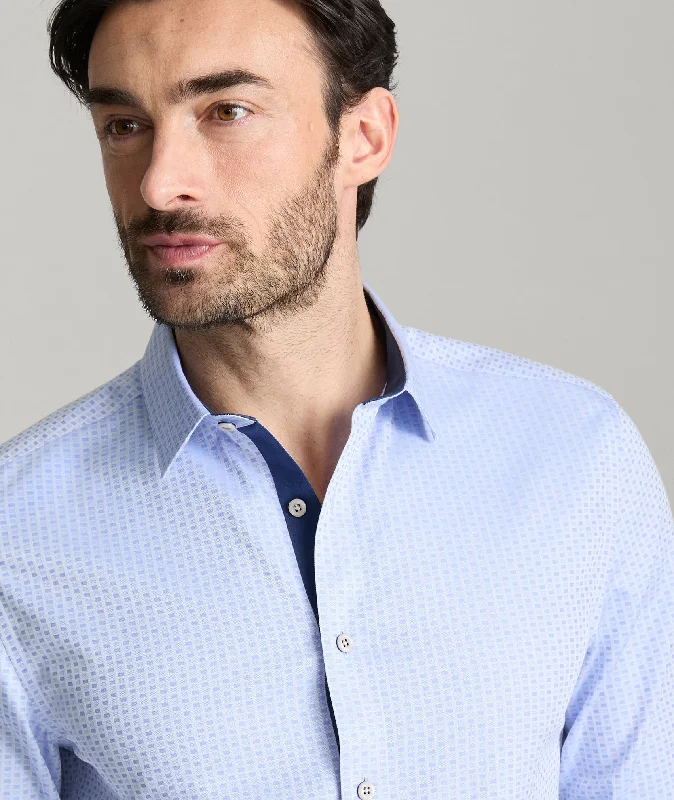 Men's Embroidered Detail Casual Shirts in Beige for a Touch of EleganceWrinkle-Free Wainwright Shirt Men's Embroidered Detail Casual Shirts in Beige for a Touch of EleganceWrinkle-Free Wainwright Shirt