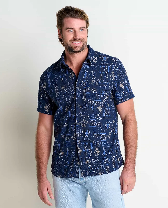 Men's Organic Cotton Casual Shirts with a Soft Handfeel for Everyday ComfortMattock II Short Sleeve Shirt Men's Organic Cotton Casual Shirts with a Soft Handfeel for Everyday ComfortMattock II Short Sleeve Shirt