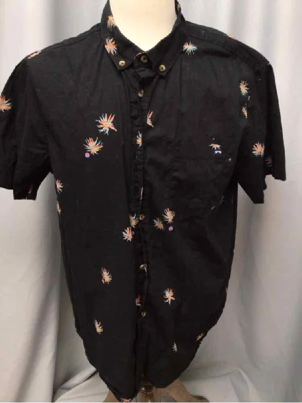 Men's Stretch - Fabric Casual Shirts in Navy Blue for a Comfortable and Flexible FitSIZE XX LARGE BILLABONG Men's SHIRTS Men's Stretch - Fabric Casual Shirts in Navy Blue for a Comfortable and Flexible FitSIZE XX LARGE BILLABONG Men's SHIRTS