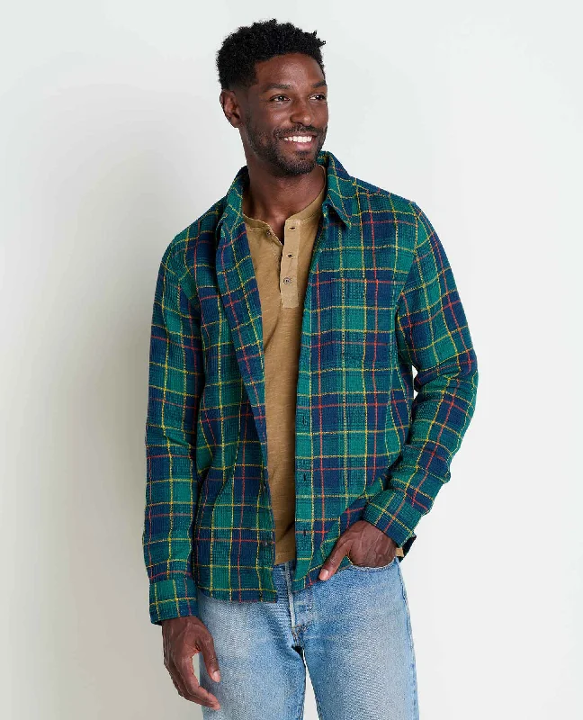 Plus Size Men's Striped Chambray Casual Shirts with a Spread Collar for a Preppy AppearanceSedgewick Long Sleeve Shirt Plus Size Men's Striped Chambray Casual Shirts with a Spread Collar for a Preppy AppearanceSedgewick Long Sleeve Shirt