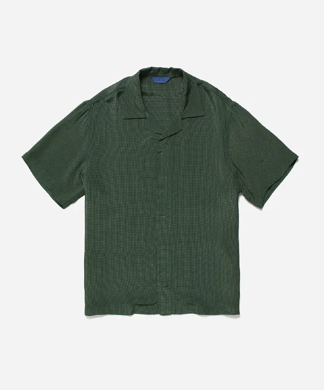 Men's Retro - Style Hawaiian Print Casual Shirts in Bold Patterns for a Tropical VacationYork Mini Houndstooth Short Sleeve Shirt