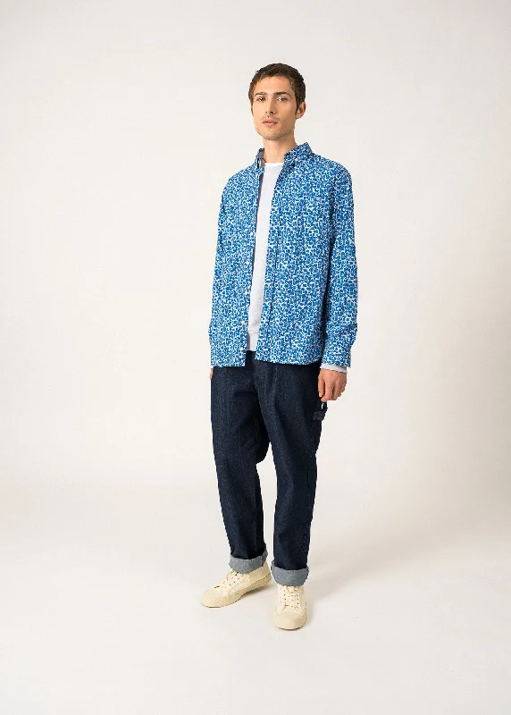 Men's Tailored Fit Checkered Casual Shirts in Multicolor for a Smart - Casual EnsembleNuno Printed Shirt – cotton (CAP GRAPHIC) Men's Tailored Fit Checkered Casual Shirts in Multicolor for a Smart - Casual EnsembleNuno Printed Shirt – cotton (CAP GRAPHIC)