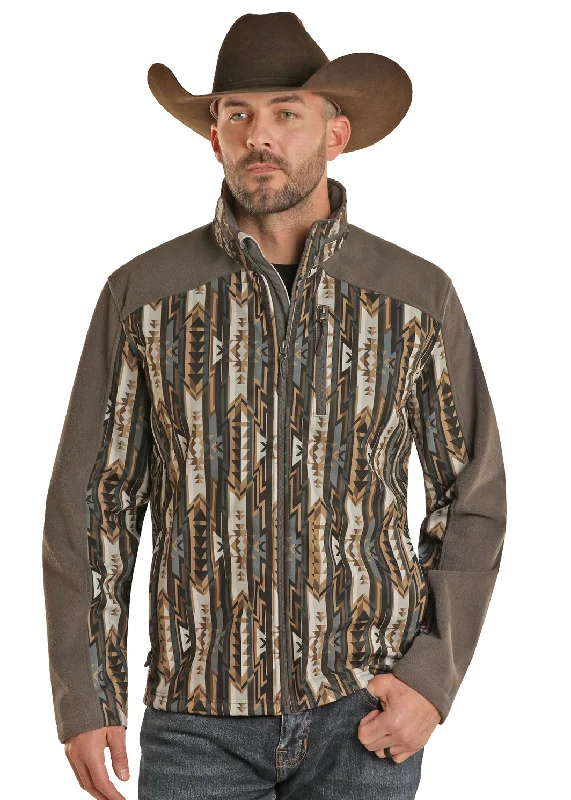 Men's Long - Line Oversized Casual Shirts in Dark Gray for a Relaxed and Modern LookMen's Powder River Aztec Softshell Jacket #DM92C01489 Men's Long - Line Oversized Casual Shirts in Dark Gray for a Relaxed and Modern LookMen's Powder River Aztec Softshell Jacket #DM92C01489