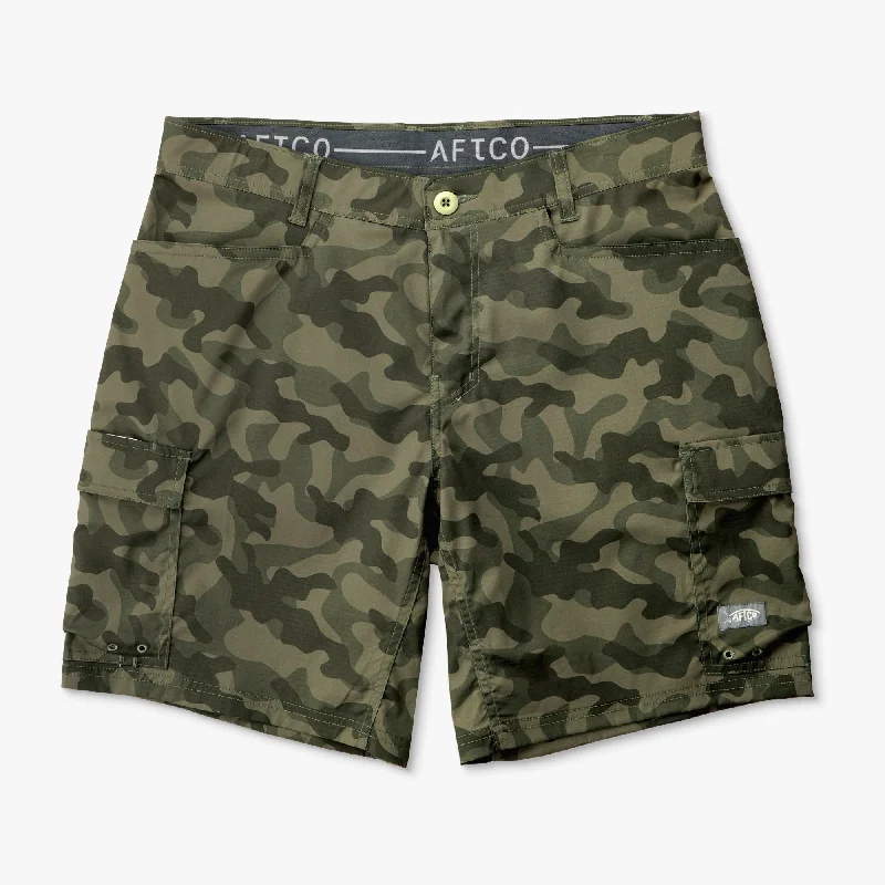 Men's Linen Blend Casual Shirts with Roll - Up Sleeves for a Summer Beach LookDeckhand Camo Shorts Men's Linen Blend Casual Shirts with Roll - Up Sleeves for a Summer Beach LookDeckhand Camo Shorts