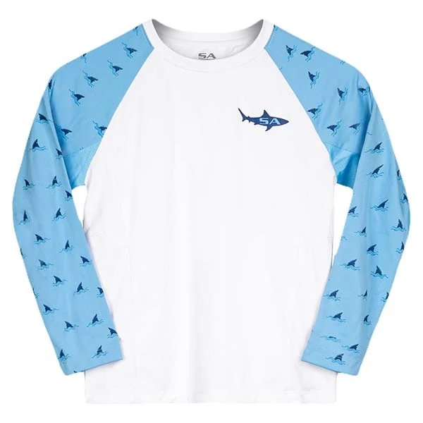 Men's Stretch - Fabric Casual Shirts in Navy Blue for a Comfortable and Flexible FitKids Performance Long Sleeve Shirt | White | Baby Shark Men's Stretch - Fabric Casual Shirts in Navy Blue for a Comfortable and Flexible FitKids Performance Long Sleeve Shirt | White | Baby Shark