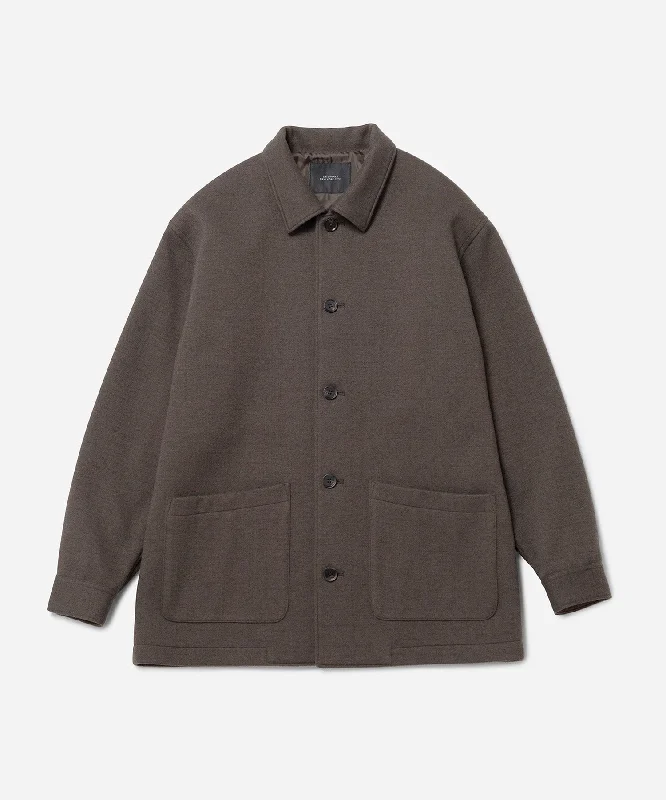 Men's Graphic - Printed Casual Shirts with Pop - Culture References for a Fun and Stylish LookCoverall Wool Blouson Men's Graphic - Printed Casual Shirts with Pop - Culture References for a Fun and Stylish LookCoverall Wool Blouson