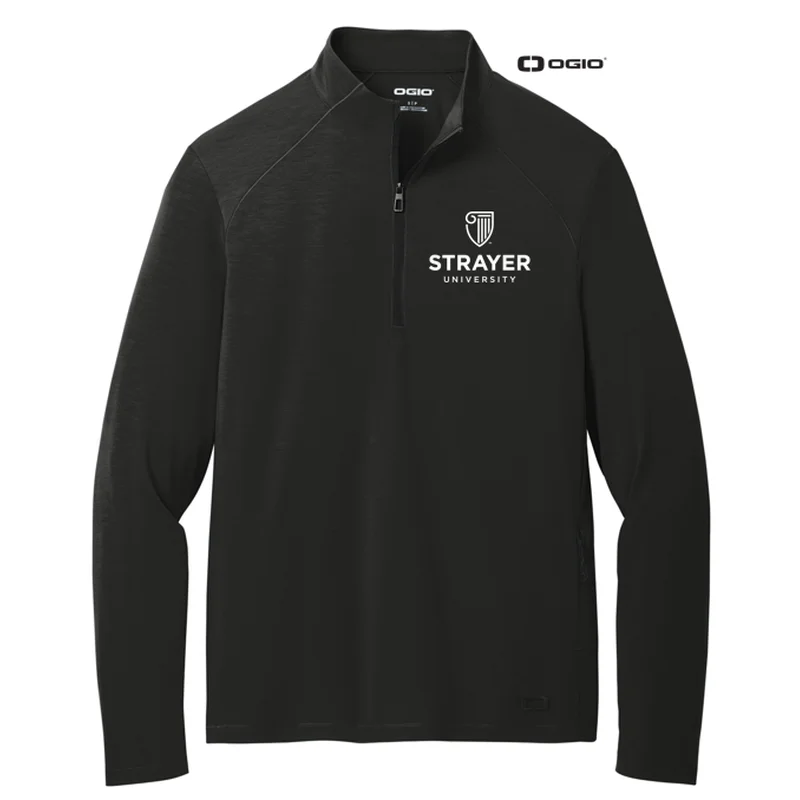 Men's Long - Line Oversized Casual Shirts in Dark Gray for a Relaxed and Modern LookSTRAYER OGIO® Motion 1/4-Zip - Blacktop Men's Long - Line Oversized Casual Shirts in Dark Gray for a Relaxed and Modern LookSTRAYER OGIO® Motion 1/4-Zip - Blacktop