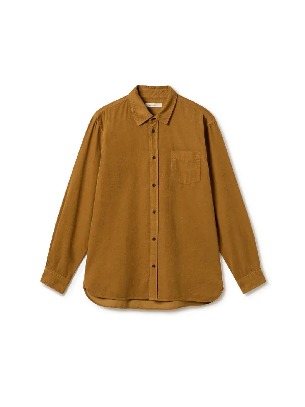 Men's Short - Sleeve Linen Casual Shirts in Light Khaki for a Breathable Summer OptionCook - Golden Brown Men's Short - Sleeve Linen Casual Shirts in Light Khaki for a Breathable Summer OptionCook - Golden Brown