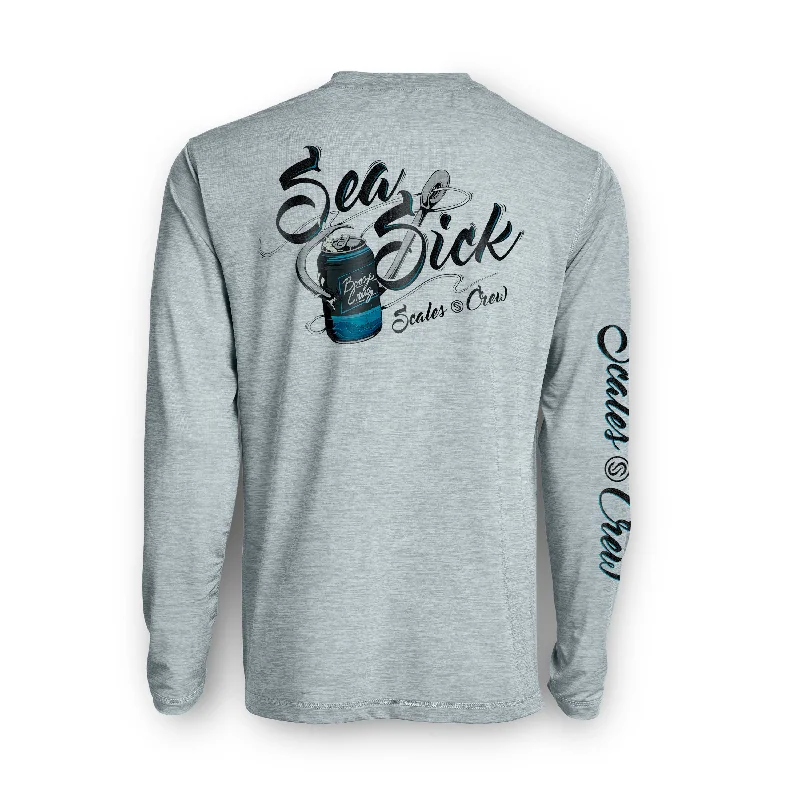 Men's Wrinkle - Resistant Polyester Blend Casual Shirts for Easy Travel and MaintenanceSea Sick L/S Active Performance Men's Wrinkle - Resistant Polyester Blend Casual Shirts for Easy Travel and MaintenanceSea Sick L/S Active Performance