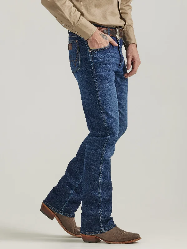 Men's Two - Tone Contrast Panel Casual Shirts in White and Navy for a Stylish and Eye - Catching DesignMen's Wrangler Retro Slim Fit Bootcut Jean #112332505 Men's Two - Tone Contrast Panel Casual Shirts in White and Navy for a Stylish and Eye - Catching DesignMen's Wrangler Retro Slim Fit Bootcut Jean #112332505