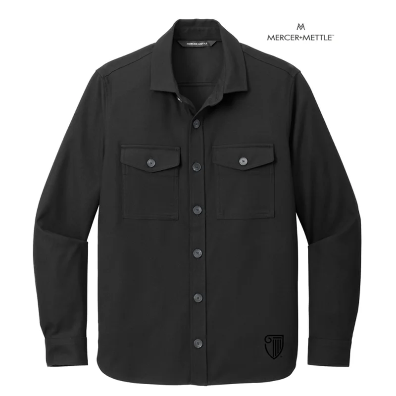 Men's Tailored Fit Checkered Casual Shirts in Multicolor for a Smart - Casual EnsembleSTRAYER Mercer+Mettle™ Long Sleeve Twill Overshirt - DEEP BLACK Men's Tailored Fit Checkered Casual Shirts in Multicolor for a Smart - Casual EnsembleSTRAYER Mercer+Mettle™ Long Sleeve Twill Overshirt - DEEP BLACK