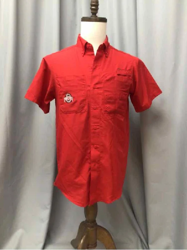 Men's Button - Down Oxford Casual Shirts in Crisp White for a Classic and Versatile StylePROEDGE SIZE SMALL Men's SHIRTS Men's Button - Down Oxford Casual Shirts in Crisp White for a Classic and Versatile StylePROEDGE SIZE SMALL Men's SHIRTS