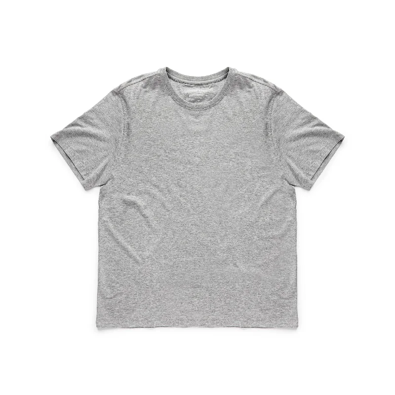 Men's Organic Cotton Casual Shirts with a Soft Handfeel for Everyday ComfortCotton/Modal/Spandex Heather Crewneck T-Shirt Men's Organic Cotton Casual Shirts with a Soft Handfeel for Everyday ComfortCotton/Modal/Spandex Heather Crewneck T-Shirt