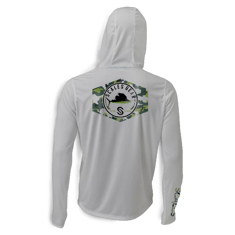 Men's Organic Cotton Casual Shirts with a Soft Handfeel for Everyday ComfortSail Camo Hooded Performance Men's Organic Cotton Casual Shirts with a Soft Handfeel for Everyday ComfortSail Camo Hooded Performance