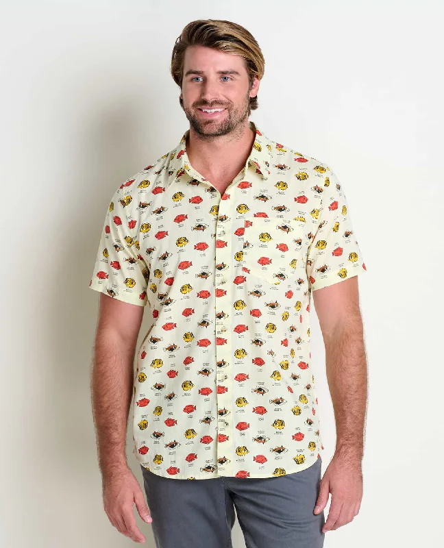 Men's Moisture - Wicking Performance Fabric Casual Shirts for Outdoor ActivitiesFletch Short Sleeve Shirt Men's Moisture - Wicking Performance Fabric Casual Shirts for Outdoor ActivitiesFletch Short Sleeve Shirt