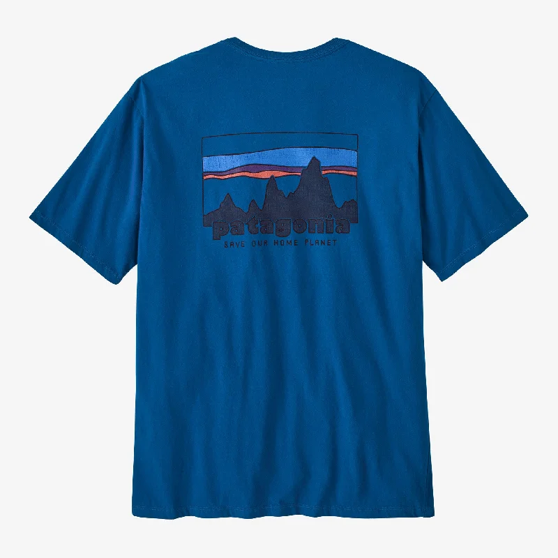 Men's Organic Cotton Casual Shirts with a Soft Handfeel for Everyday ComfortM's '73 Skyline Organic T-Shirt Men's Organic Cotton Casual Shirts with a Soft Handfeel for Everyday ComfortM's '73 Skyline Organic T-Shirt