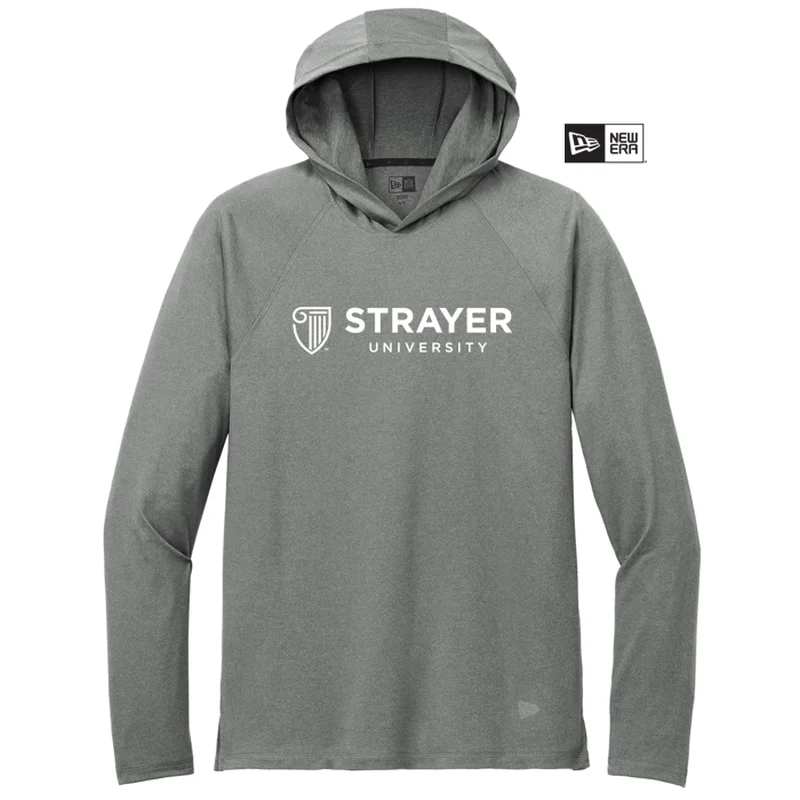 Men's Wrinkle - Resistant Polyester Blend Casual Shirts for Easy Travel and MaintenanceSTRAYER New Era® Power Long Sleeve Hoodie - Shadow Grey Heather Men's Wrinkle - Resistant Polyester Blend Casual Shirts for Easy Travel and MaintenanceSTRAYER New Era® Power Long Sleeve Hoodie - Shadow Grey Heather