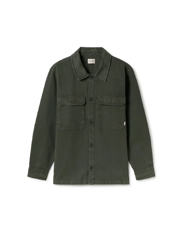 Men's Long - Line Oversized Casual Shirts in Dark Gray for a Relaxed and Modern LookLangton - Ivy Green Men's Long - Line Oversized Casual Shirts in Dark Gray for a Relaxed and Modern LookLangton - Ivy Green