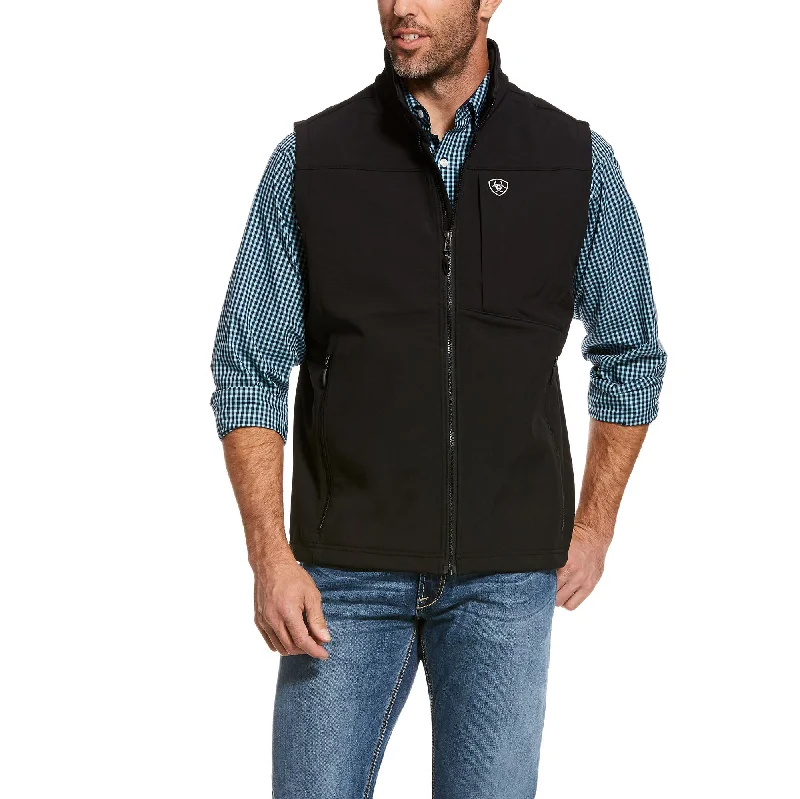 Men's Distressed Denim Casual Shirts with Frayed Edges for a Trendy and Rugged LookMen's Ariat Logo 2.0 Softshell Vest #10028321