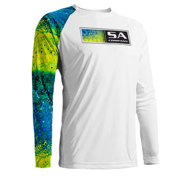 Men's Organic Cotton Casual Shirts with a Soft Handfeel for Everyday ComfortPerformance Long Sleeve Shirt | Sleeve Mahi | Mahi Fade Men's Organic Cotton Casual Shirts with a Soft Handfeel for Everyday ComfortPerformance Long Sleeve Shirt | Sleeve Mahi | Mahi Fade