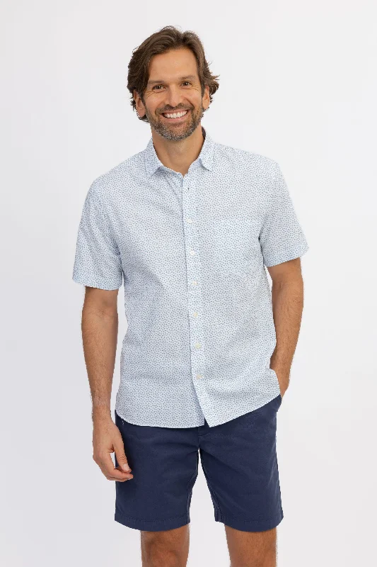 Men's Embroidered Detail Casual Shirts in Beige for a Touch of EleganceLloyd