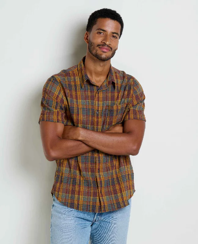 Men's Button - Down Oxford Casual Shirts in Crisp White for a Classic and Versatile StyleMen's Fletcher Short Sleeve Shirt Men's Button - Down Oxford Casual Shirts in Crisp White for a Classic and Versatile StyleMen's Fletcher Short Sleeve Shirt