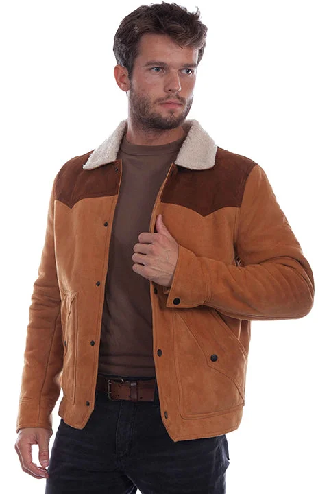 Men's Two - Tone Contrast Panel Casual Shirts in White and Navy for a Stylish and Eye - Catching DesignMen's Scully Leather Jacket #2020-82 Men's Two - Tone Contrast Panel Casual Shirts in White and Navy for a Stylish and Eye - Catching DesignMen's Scully Leather Jacket #2020-82