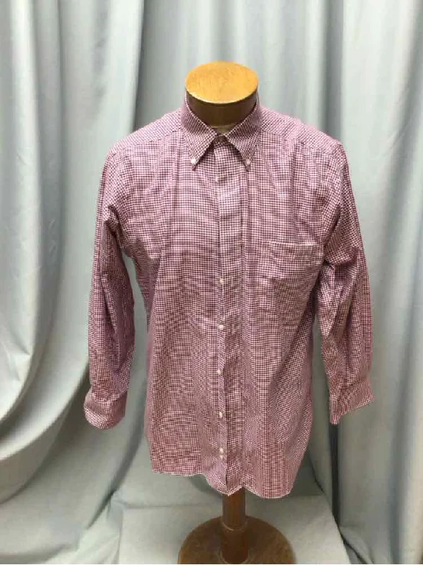 Men's Wrinkle - Resistant Polyester Blend Casual Shirts for Easy Travel and MaintenanceSIZE LARGE EAGLE Men's SHIRTS Men's Wrinkle - Resistant Polyester Blend Casual Shirts for Easy Travel and MaintenanceSIZE LARGE EAGLE Men's SHIRTS