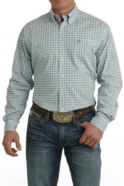 Men's Thermal - Lined Casual Shirts in Black for Added Warmth in Cold WeatherCinch Men's Light Blue Print Shirt Men's Thermal - Lined Casual Shirts in Black for Added Warmth in Cold WeatherCinch Men's Light Blue Print Shirt