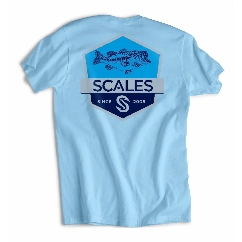 Men's Slim - Fit Printed Floral Casual Shirts in Pastel Colors for a Spring - Inspired VibeBass Badge Premium SS Tee Men's Slim - Fit Printed Floral Casual Shirts in Pastel Colors for a Spring - Inspired VibeBass Badge Premium SS Tee
