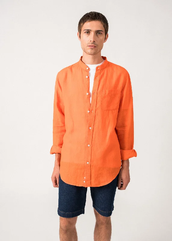 Men's Organic Cotton Casual Shirts with a Soft Handfeel for Everyday ComfortClaudio Linen Shirt – long sleeves (BASKET) Men's Organic Cotton Casual Shirts with a Soft Handfeel for Everyday ComfortClaudio Linen Shirt – long sleeves (BASKET)
