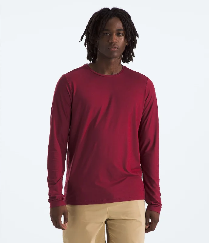 Men's Organic Cotton Casual Shirts with a Soft Handfeel for Everyday ComfortMen's Dune Sky L/S Crew Men's Organic Cotton Casual Shirts with a Soft Handfeel for Everyday ComfortMen's Dune Sky L/S Crew