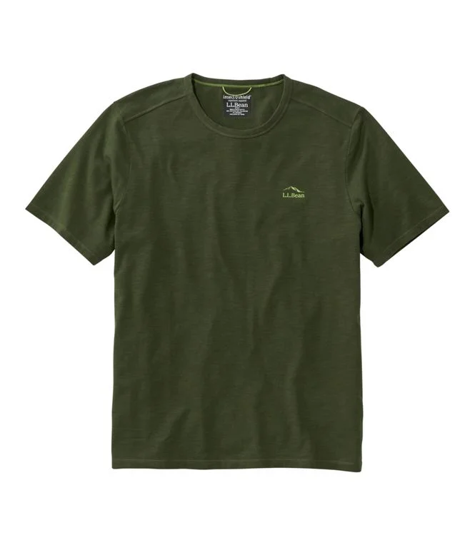 Men's Short - Sleeve Linen Casual Shirts in Light Khaki for a Breathable Summer OptionInsect Shield Field Tee Short Sleeve Men's Regular Men's Short - Sleeve Linen Casual Shirts in Light Khaki for a Breathable Summer OptionInsect Shield Field Tee Short Sleeve Men's Regular
