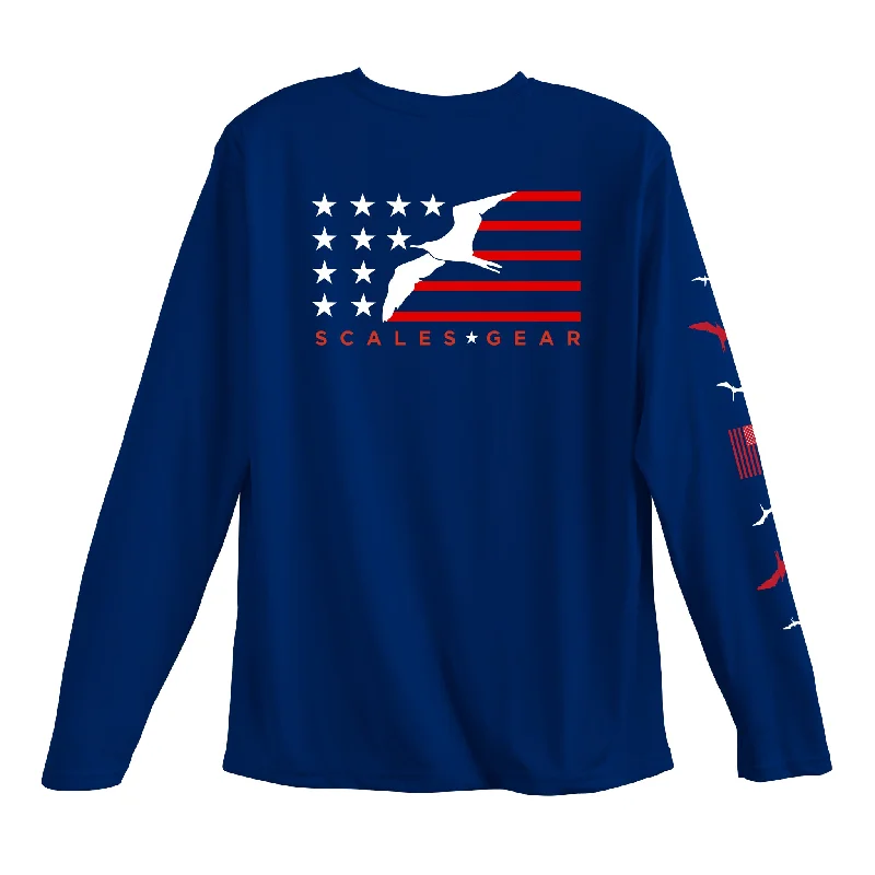 Men's Wrinkle - Resistant Polyester Blend Casual Shirts for Easy Travel and MaintenanceAmerican Frigate LS Performance Men's Wrinkle - Resistant Polyester Blend Casual Shirts for Easy Travel and MaintenanceAmerican Frigate LS Performance