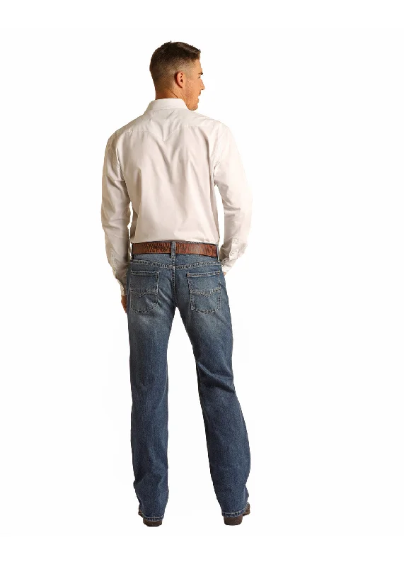 Men's Linen Blend Casual Shirts with Roll - Up Sleeves for a Summer Beach LookMen's Rock & Roll Cowboy Reflex Pistol Jean #M1P3556 Men's Linen Blend Casual Shirts with Roll - Up Sleeves for a Summer Beach LookMen's Rock & Roll Cowboy Reflex Pistol Jean #M1P3556