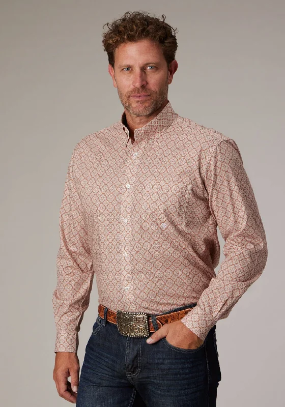 Men's Long - Line Oversized Casual Shirts in Dark Gray for a Relaxed and Modern LookRoper Mens 2020 Medallion Clay 100% Cotton 1 Pkt L/S Shirt Men's Long - Line Oversized Casual Shirts in Dark Gray for a Relaxed and Modern LookRoper Mens 2020 Medallion Clay 100% Cotton 1 Pkt L/S Shirt