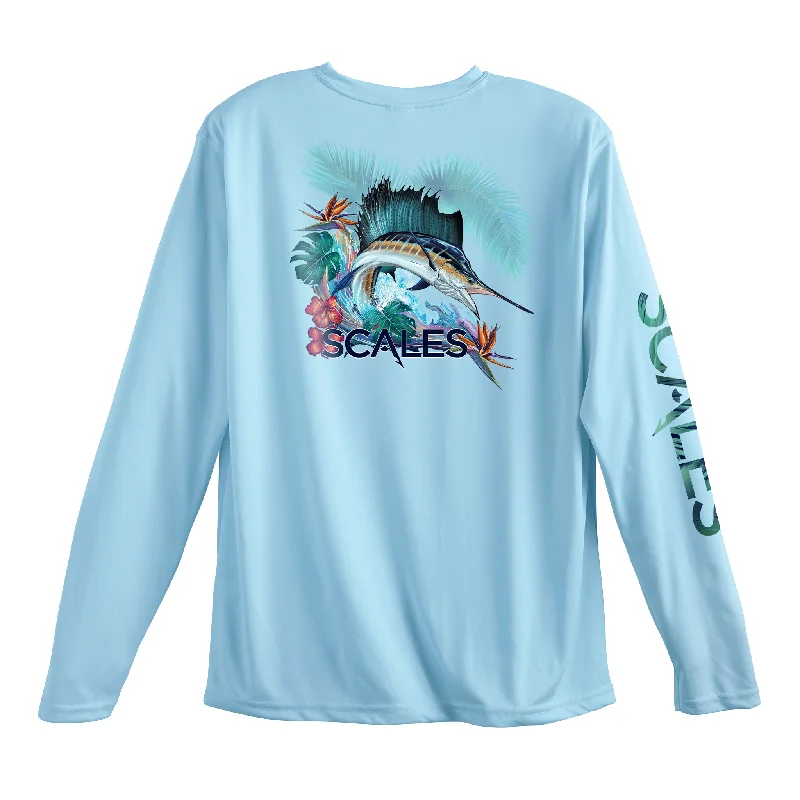Men's Wrinkle - Resistant Polyester Blend Casual Shirts for Easy Travel and MaintenanceSail Dreams L/S Performance Men's Wrinkle - Resistant Polyester Blend Casual Shirts for Easy Travel and MaintenanceSail Dreams L/S Performance