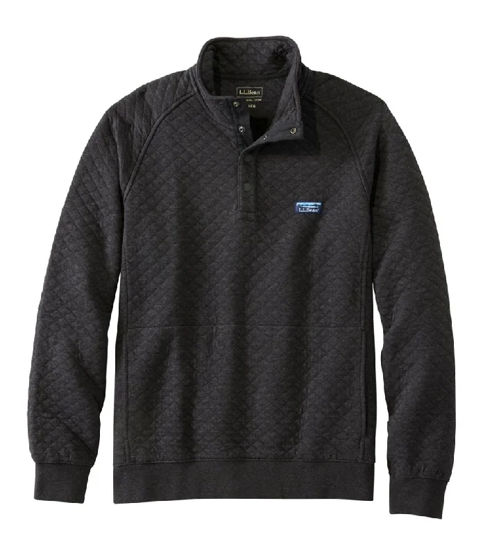 Men's Embroidered Detail Casual Shirts in Beige for a Touch of EleganceBean's Quilted Sweatshirt Men's Regular Men's Embroidered Detail Casual Shirts in Beige for a Touch of EleganceBean's Quilted Sweatshirt Men's Regular