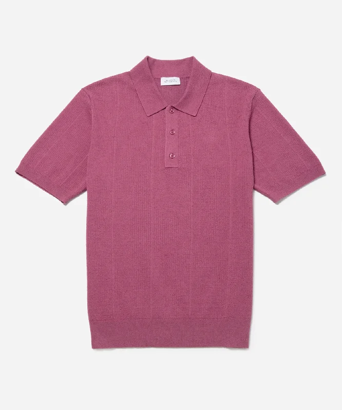 Men's Retro - Style Hawaiian Print Casual Shirts in Bold Patterns for a Tropical VacationJahmad Linen-Blend Knit Polo Men's Retro - Style Hawaiian Print Casual Shirts in Bold Patterns for a Tropical VacationJahmad Linen-Blend Knit Polo