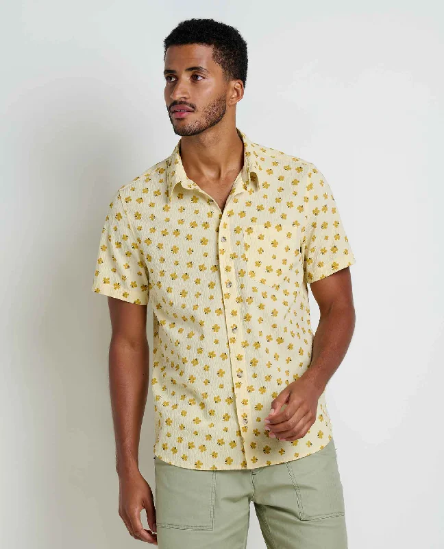 Men's Linen Blend Casual Shirts with Roll - Up Sleeves for a Summer Beach LookMen's Fletcher Short Sleeve Shirt Men's Linen Blend Casual Shirts with Roll - Up Sleeves for a Summer Beach LookMen's Fletcher Short Sleeve Shirt