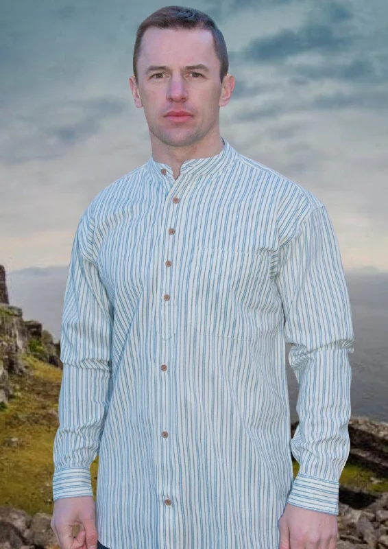 Plus Size Men's Plaid Flannel Casual Shirts in Earth Tones for a Cozy Fall OutfitTraditional Irish Grandfather Shirt sw1382 Plus Size Men's Plaid Flannel Casual Shirts in Earth Tones for a Cozy Fall OutfitTraditional Irish Grandfather Shirt sw1382