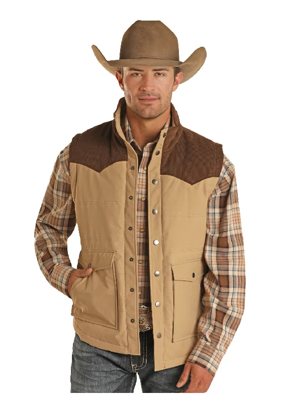 Men's Distressed Denim Casual Shirts with Frayed Edges for a Trendy and Rugged LookMen’s Rock & Roll Cowboy Vest #VM98C01948 Men's Distressed Denim Casual Shirts with Frayed Edges for a Trendy and Rugged LookMen’s Rock & Roll Cowboy Vest #VM98C01948