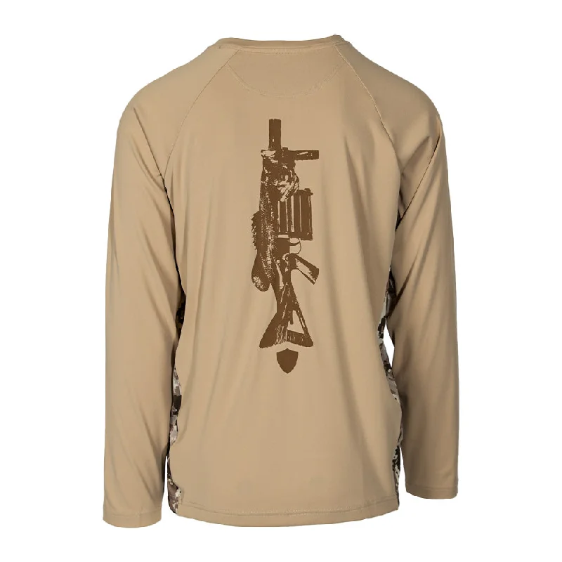 Men's Short - Sleeve Linen Casual Shirts in Light Khaki for a Breathable Summer OptionPerformance Long Sleeve Shirt | Desert Digi Camo | Bass Grenade Men's Short - Sleeve Linen Casual Shirts in Light Khaki for a Breathable Summer OptionPerformance Long Sleeve Shirt | Desert Digi Camo | Bass Grenade